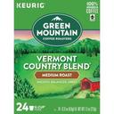 Green Mountain Coffee Roasters Vermont country Blend K Cup Coffee Pod, 24 count -- 4 per case