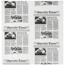 12X12 News Paper Print Tissue Wrap -- 6 case -- 1000 count