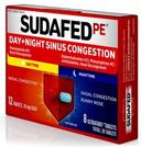 Sudafed Day Night Sinus Congestion, 20 count per pack -- 72 per case.