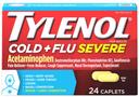 Tylenol Cold plus Flu Severe Caplets for Adults, 24 per unit -- 48 per case