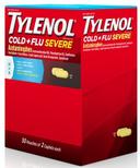 Tylenol Cold and Flu Severe Caplets, 100 count per pack -- 36 per case.