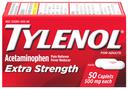 Tylenol Extra Strength Caplets, 50 count per pack -- 72 per case