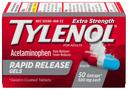 Tylenol Rapid Release Gelcap, 50 count per pack -- 72 per case