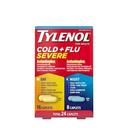 Tylenol Day and Night Cold and Flu Capsules - 24 count per pack -- 48 packs per case