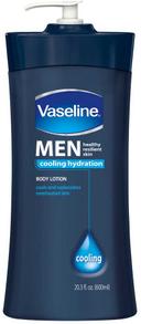 Vaseline Men Light Cooling Hydration Body Lotion, 20.3 Ounce -- 4 per case.