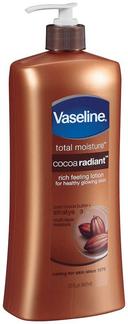 Vaseline Total Moisture Cocoa Radiant Body Lotion, 32 Fluid Ounce -- 4 per case.