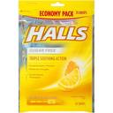 Halls Sugar Free Honey Lemon Cough Drop, 70 count -- 12 per case