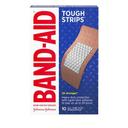 Band-Aid Tough Strips 5X Stronger Extra Large Adhesive Bandage - 10 count per pack -- 24 packs per case