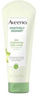 Aveeno Skin Brightening Daily Scrub Tube, 7 Ounce -- 12 per case.