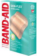 Band Aid Skin Flex Extra Large Adhesive Bandage, 7 count per pack -- 24 per case.
