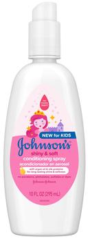Johnsons Baby Shiny and Soft Conditioning Spray, 295 Milliliter Bottle -- 24 per case