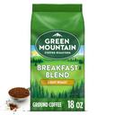 Green Mountain Breakfast Blend Ground Coffee, 18 Ounce -- 6 per case