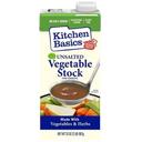 Kitchen Basics Vegetable Stock with No Added Salt, 32 Ounce -- 12 per case