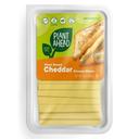 Plant Ahead Plant Based Cheddar Slices, 7.5 Ounce -- 12 per case