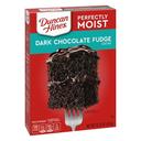Duncan Hines Classic Dark Chocolate Fudge Cake Mix, 15.25 Ounce -- 12 per case.