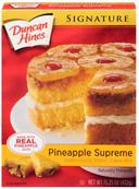 Duncan Hines Signature Pineapple Supreme Cake Mix, 15.25 Ounce -- 12 per case.