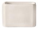 World Tableware Bright White Porcelana and Ultima Sugar Packet Holder, 2 5/8 x 3 7/16 x 2 3/8 inch -- 48 per case.