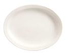 World Tableware Narrow Rim Porcelana Oval Platter, 11.5 inch -- 12 per case