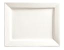 World Tableware Slate Porcelana Rectangular Platter, 14 x 11 inch -- 6 per case.