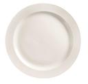 World Tableware Basics Collection Medium Rim Porcelain Bright White Plate, 7 inch -- 36 per case.