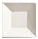 World Tableware Slate Collection Porcelain Ultra Bright White Square Saucer, 5 inch -- 36 per case