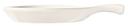 World Tableware Bedrock Ovenware Bright White Handled Skillet, 12 Ounce -- 12 per case.