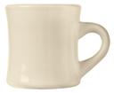 World Tableware Undecorated Porcelana and Ultima Cream White Canton Mug, 7.5 Ounce -- 24 per case