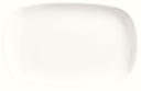 World Tableware Chefs Selection Porcelain Ultra Bright White Rectangle Coupe Platter, 12.5 x 8.25 inch -- 12 per case.