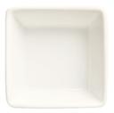 World Tableware Slate Collection Porcelain Ultra Bright White Square Dipping Bowl, 2.75 Ounce -- 36 per case.