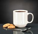 World Tableware Inc Basics Collection Bright White Stacking Mug, 11.5 Ounce -- 36 per case.