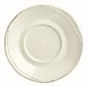 World Tableware Inc Farmhouse Cream White Saucer, 6 1/4 inch -- 36 per case.