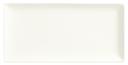 World Tableware Inc Slate Coupe Rectangular Ultra Bright White Plate, 16 x 5 1/2 inch -- 12 per case.