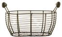World Tableware Country Wire Bread Basket with Handles, 11.5 x 6.25 inch -- 12 per case.