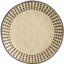 World Tableware Dulcet Triple Dotted Cream Salad Plate, 8 5/8 inch -- 12 per case.