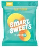 Smartsweets Peach Rings Candy - 12 count per pack -- 6 packs per case