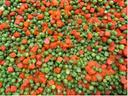 Commodity Vegetables AC Peas and Carrot, 20 Pound.