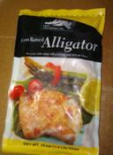 Frozen Seafood Farm Raised Alligator Meat Pieces, 1 Pound -- 12 per case.