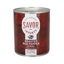Savor Imports Roasted Red Pepper Strips, 28 Ounce -- 12 per case