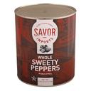 Savor Imports Whole Sweety Peppers, 105 Ounce -- 2 per case