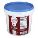 Savor Imports Fine Sea Salt, 27.6 Pound Pail
