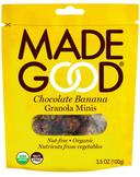 MadeGood Minis Chocolate Banana Granola, 3.5 Ounce Pouch -- 6 per case