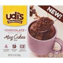 Udis Gluten Free Chocolate Mug Cake Mix, 8.4 Ounce - 4 count per pack -- 6 packs per case