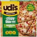 Udis Margherita Pizza with Crispy Thin Crust, 17.4 Ounce -- 6 per case