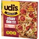 Udis Supreme Pizza with Crispy Thin Crust, 19.12 Ounce -- 6 per case