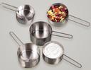 American Metalcraft Stainless Steel Measuring Cup with Wire Loop Handle, 3/4 Cup