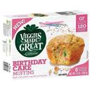 Veggies Made Great Birthday Cake Muffin, 12 Ounce -- 8 per case
