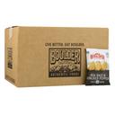 Boulder Canyon Sea Salt and Cracked Pepper Kettle Cooked Potato Chips - 1.5 oz. bag, 55 per case