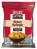 Boulder Canyon Hickory Barbeque Kettle Cooked Potato Chips - 2 oz. bag, 8 per case