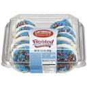Lofthouse Blue Frosted Sugar Cookie, 10 count per pack -- 15 per case.