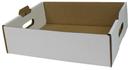 Boxit B Flute Corrugated Handled Catering Tray -- 25 per case.